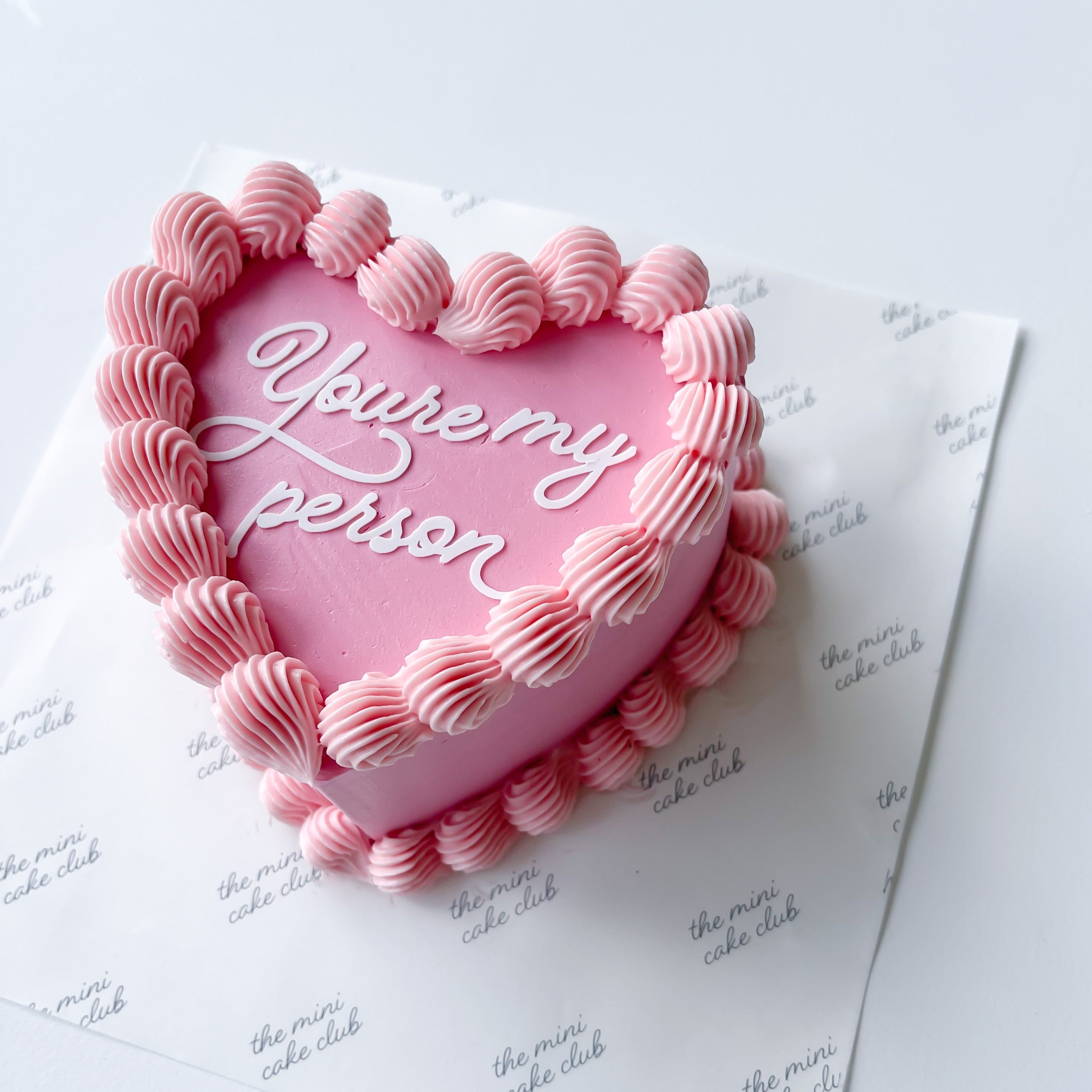 Valentines Day Mini Cake | 6inch Hearts